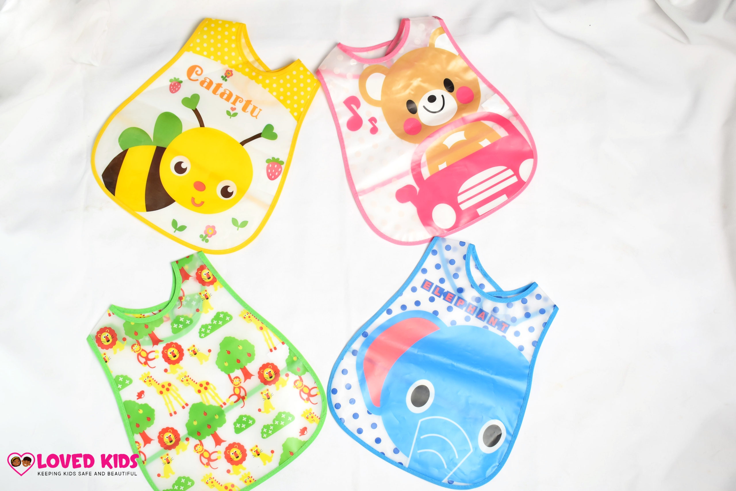 Sleeveless Waterproof Bib with Pocket - Image 4