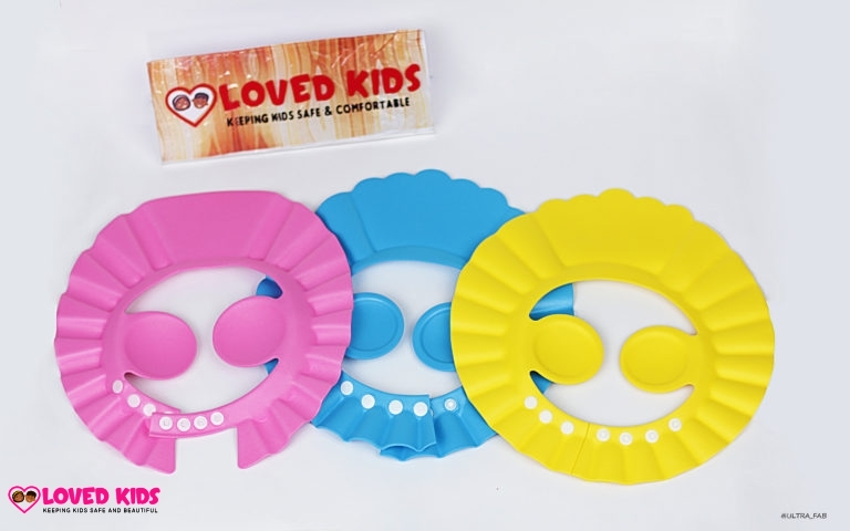 Hair wash/Bath cap with ear cover - Image 2