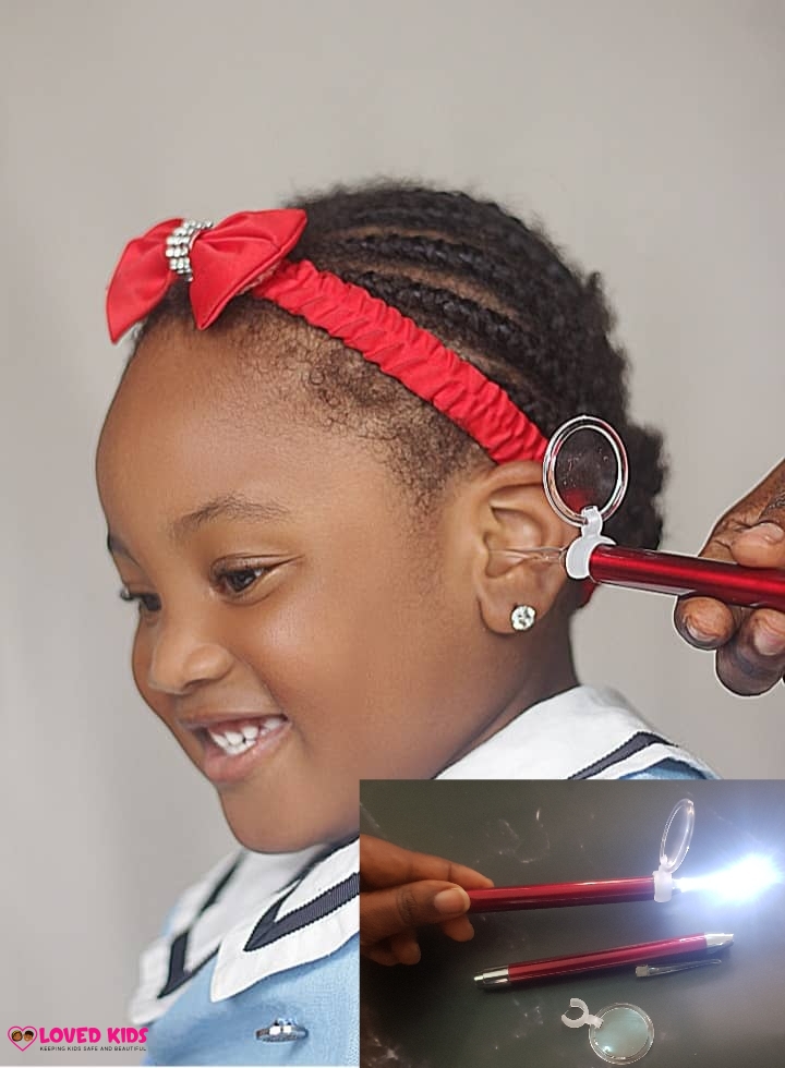 Kids Ear Cleaner with Flash Light and Magnifying Glass - Loved Kids