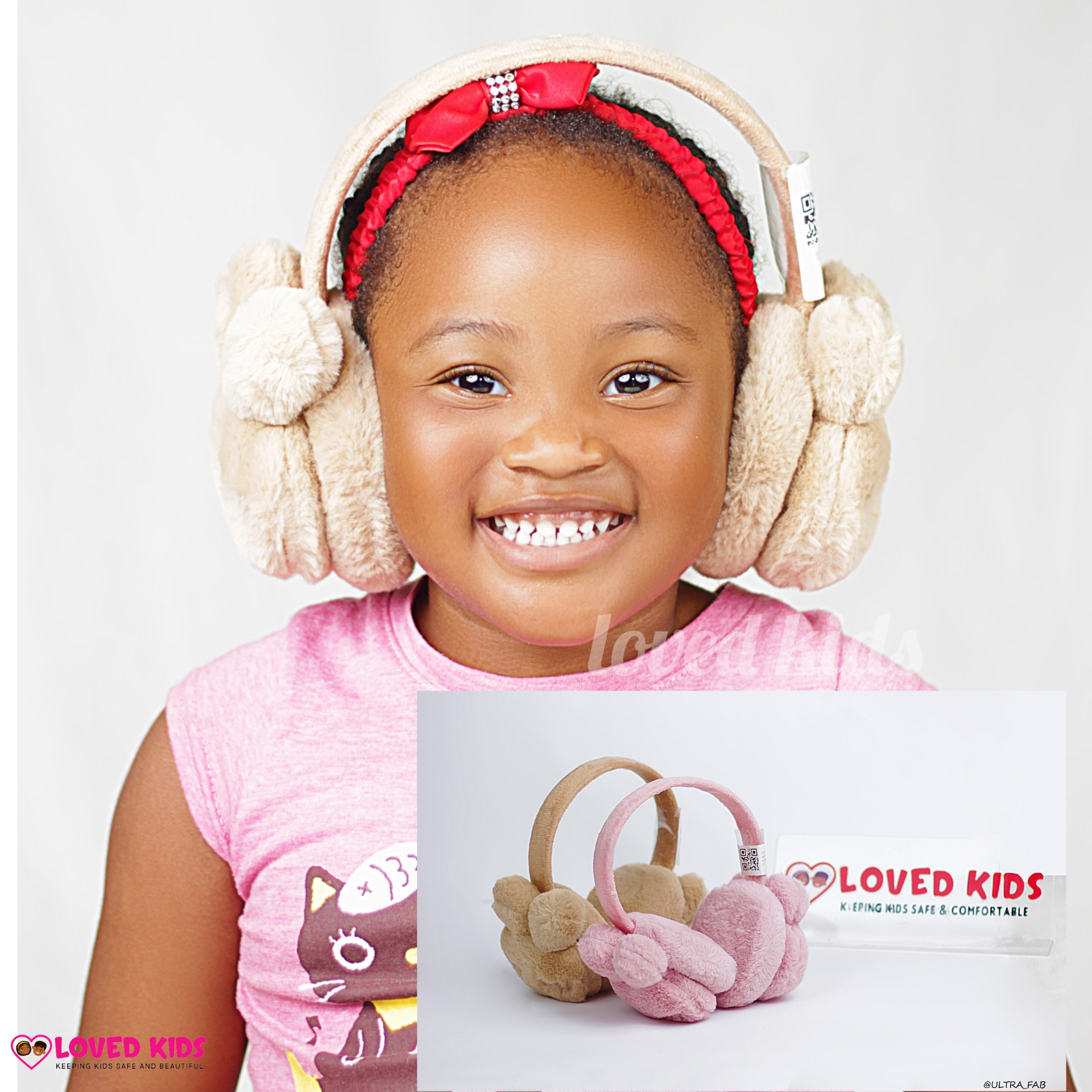 Soft Noise/Cold protection ear muffs