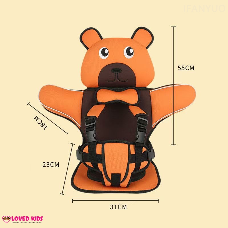 Bear design portable car seat - Image 4