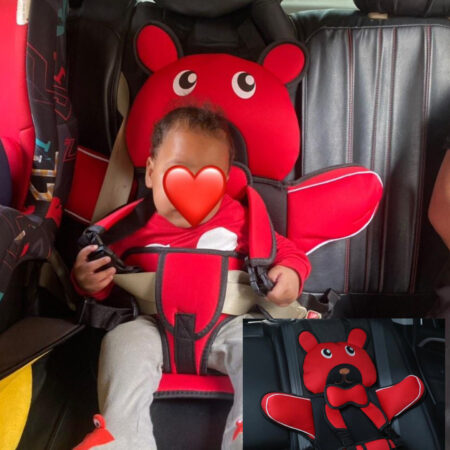 Bear design portable car seat