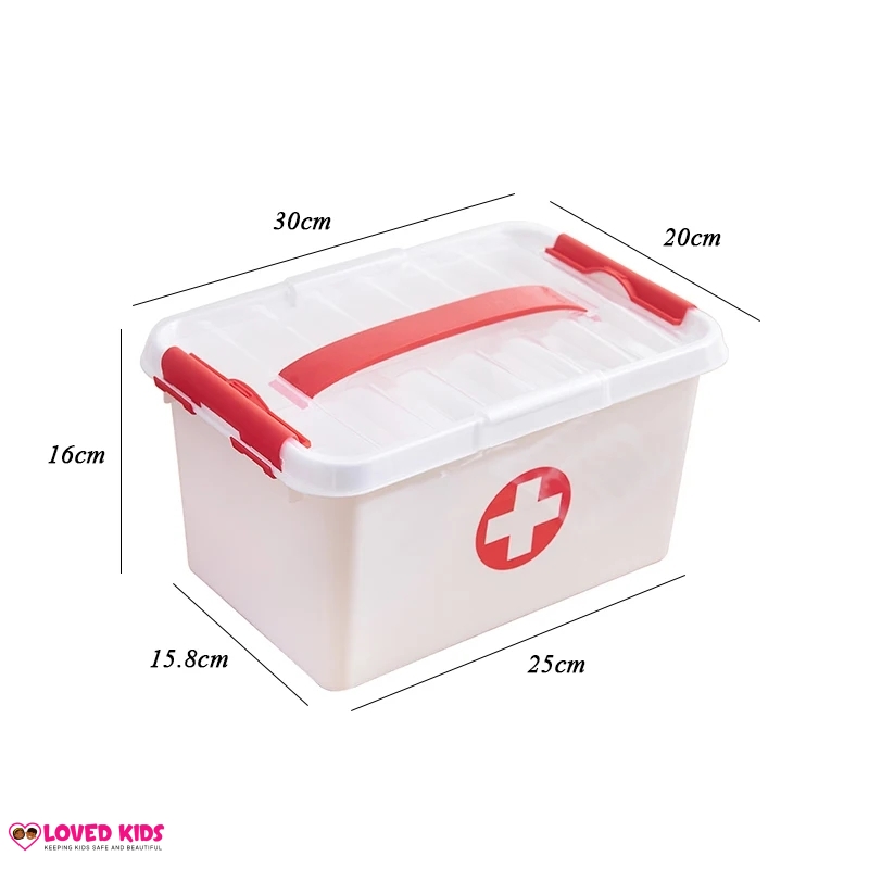 First Aid Box (Plastic)