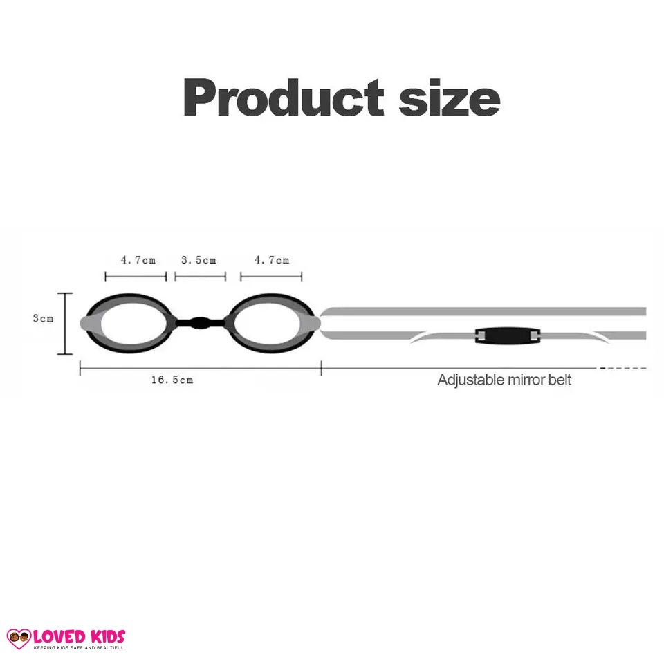 Swimming goggles and ear plugs for kids - Image 8